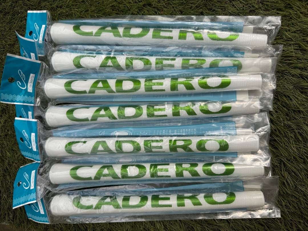 新品【7本】CADEROカデログリップ PENTAGON　W/GREEN M