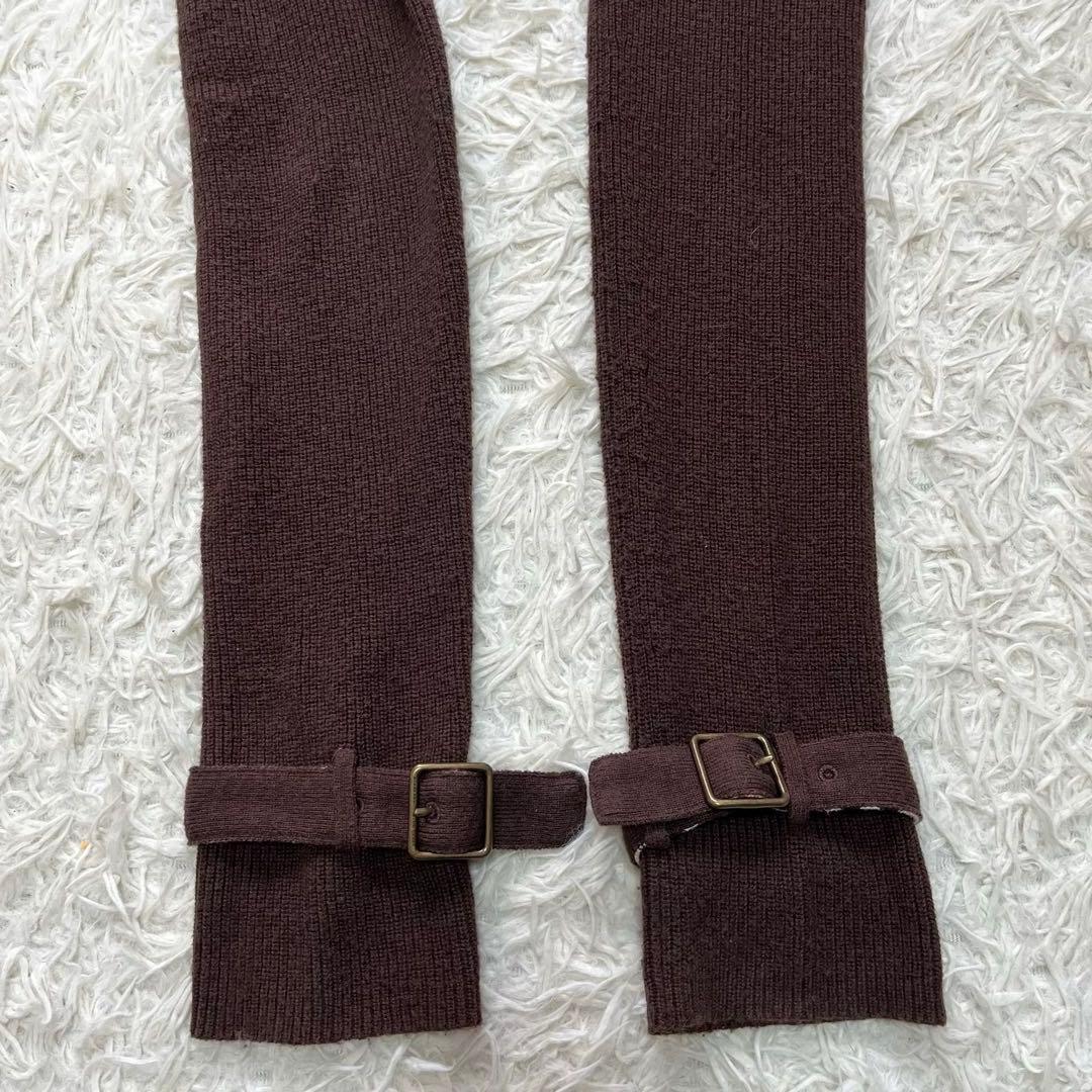 美品✨バーバリーブルーレーベル ナポレオンカーディガン ノバチェック 38 茶