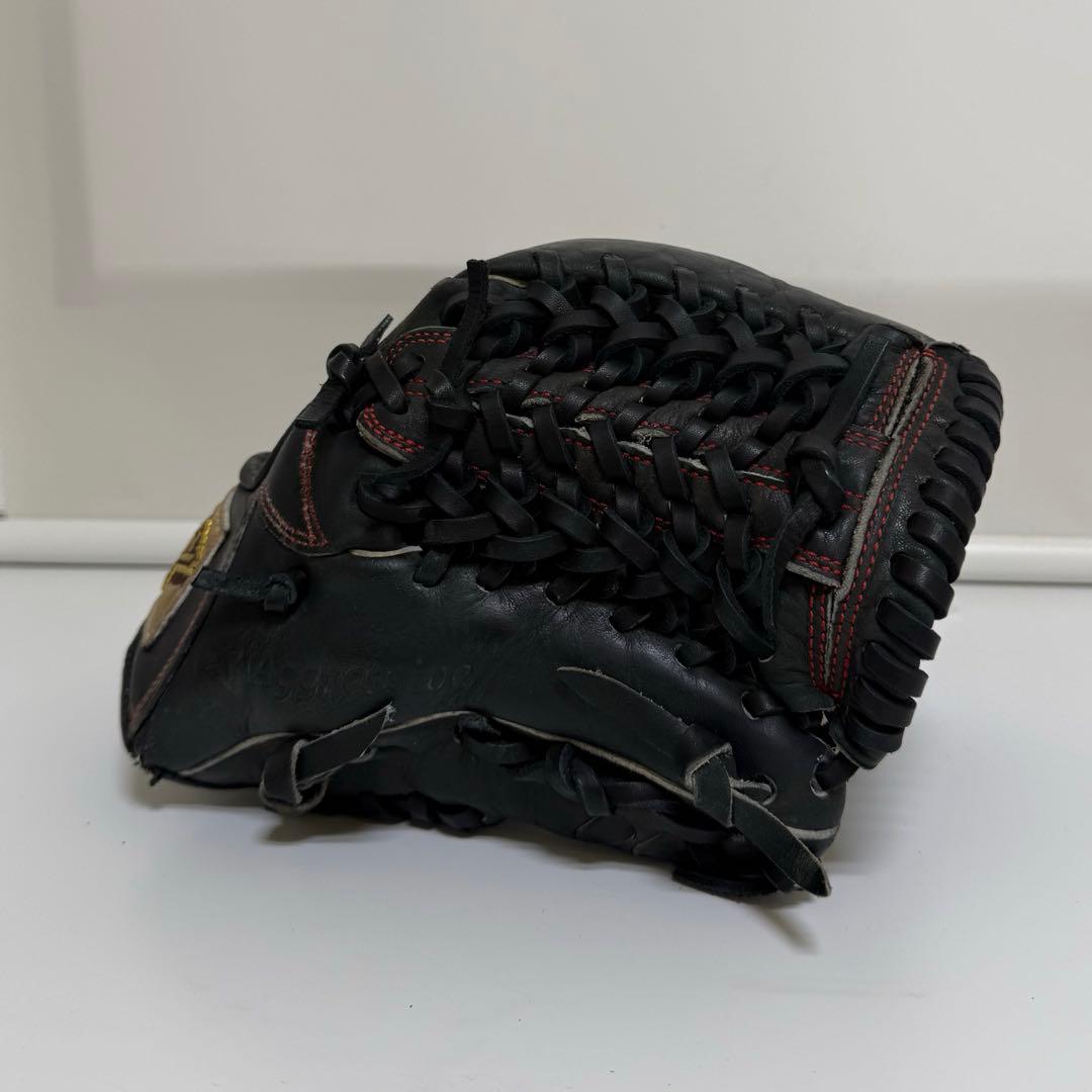 せ*い様 久保田スラッガー 軟式内野手用グローブ 黒