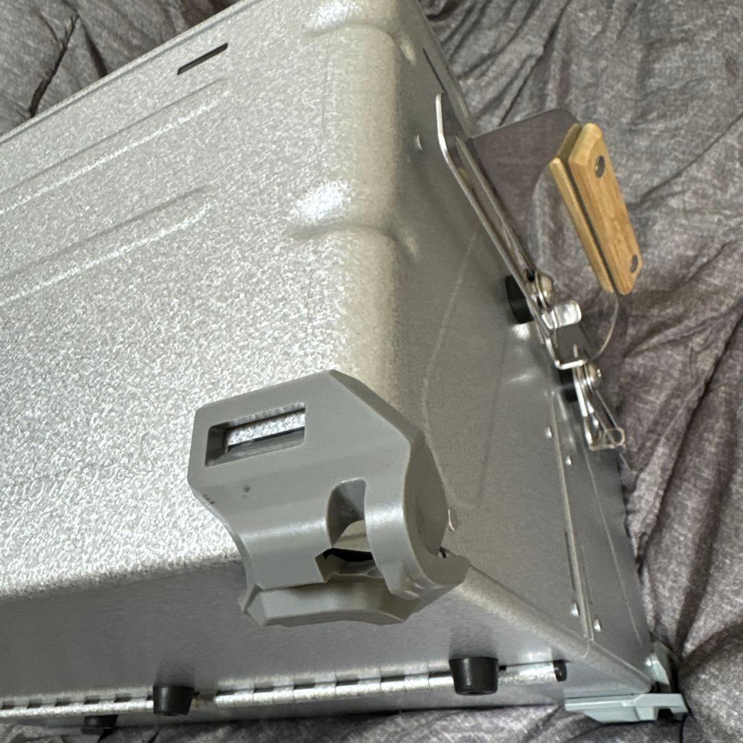 スノーピーク peakシェルフコンテナ25と折り畳み天板 中古美品