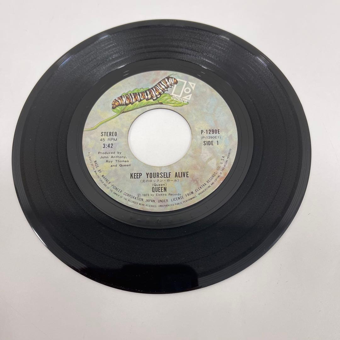 クイーン Queen 炎のロックンロール 誘惑のロックンロール レコード