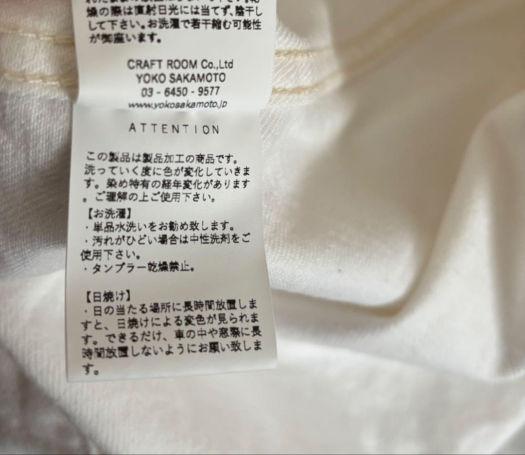 YOKO SAKAMOTO デニムジャケット L