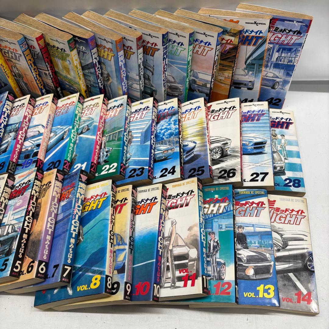 湾岸MIDNIGHT ミッドナイト　楠みちはる　全42巻セット　ほぼ初版