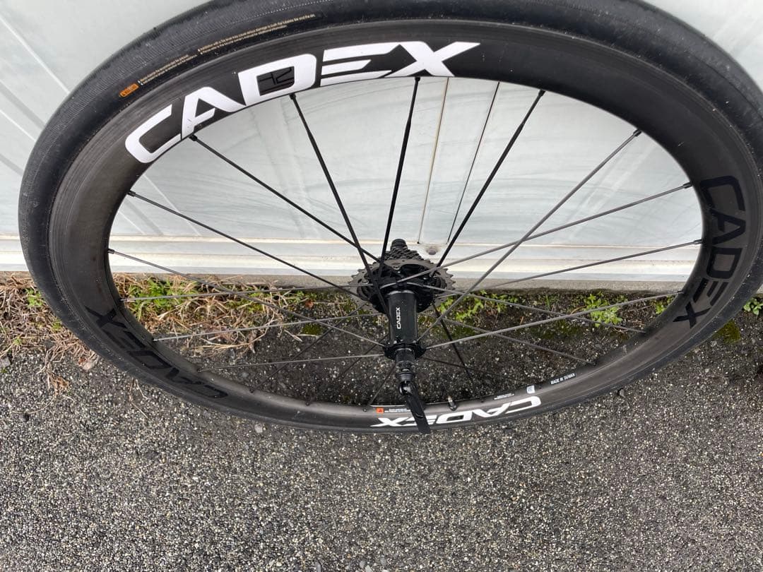 カーボンホイール前後セット　GIANT cadex