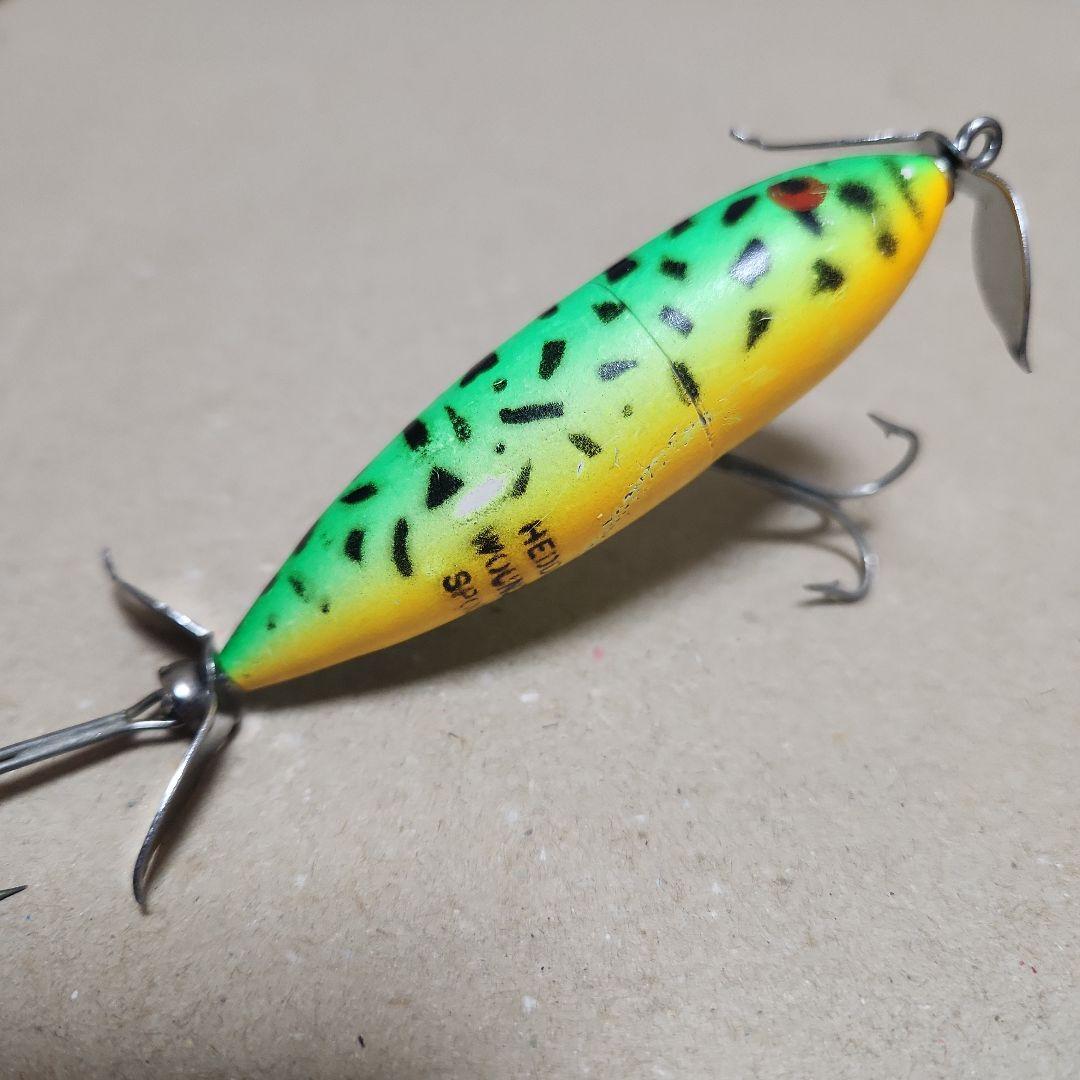 難あり★HEDDON☆80's WOUNDED-SPOOK GRA