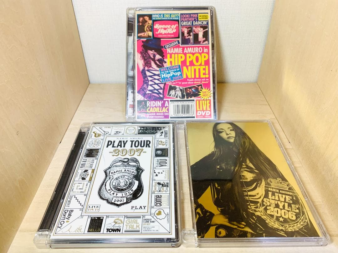 安室奈美恵 LIVE DVD 5枚 セット 初回限定盤