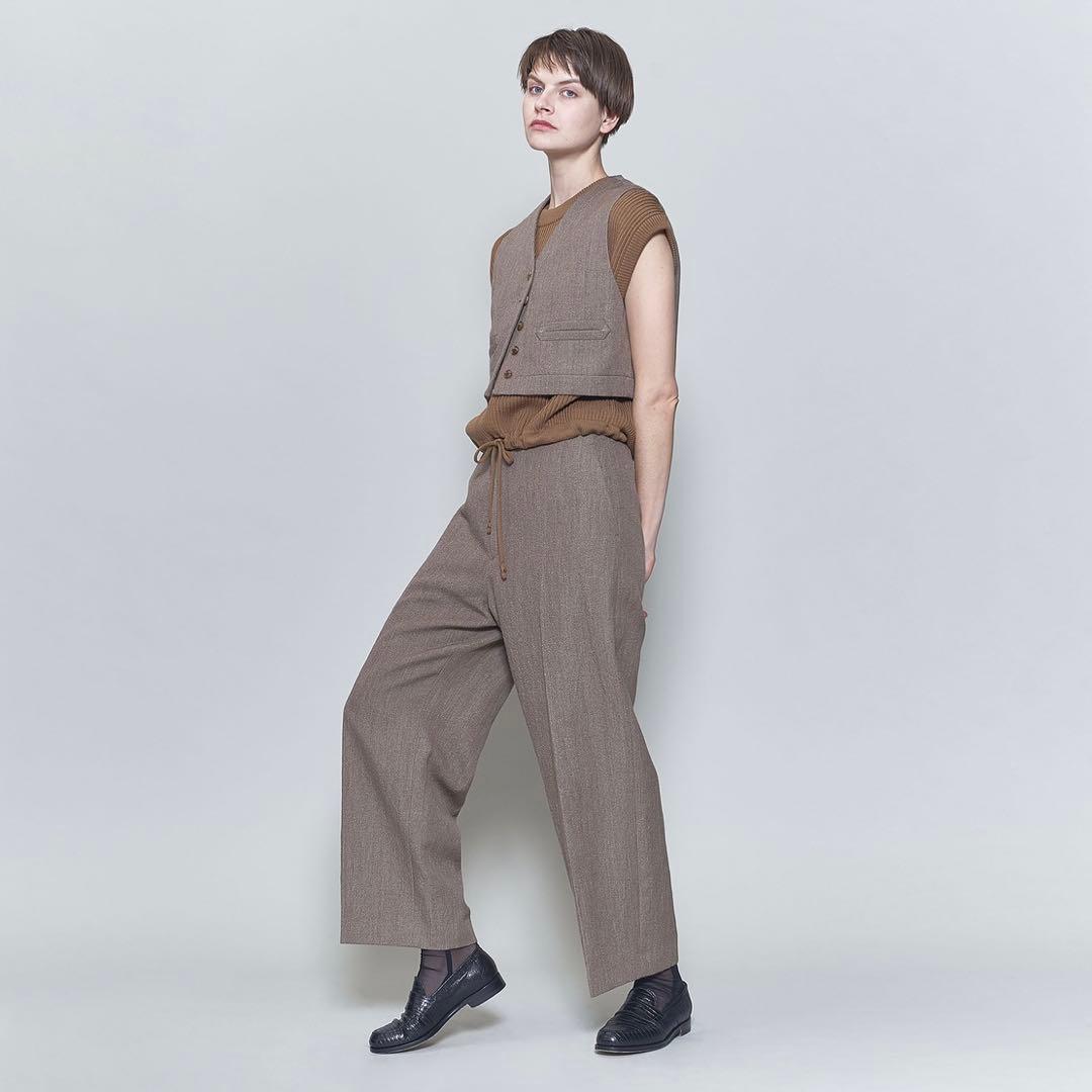 【超美品✨】6(ROKU) BEAUTY&YOUTH 毛麻ショートベスト