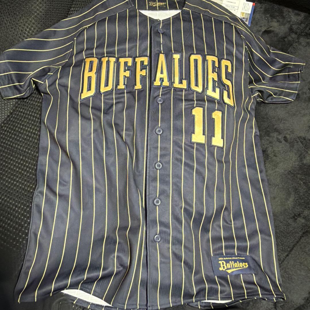 BUFFALOES ユニフォーム YAMASHITA 11 山下　オリックス L