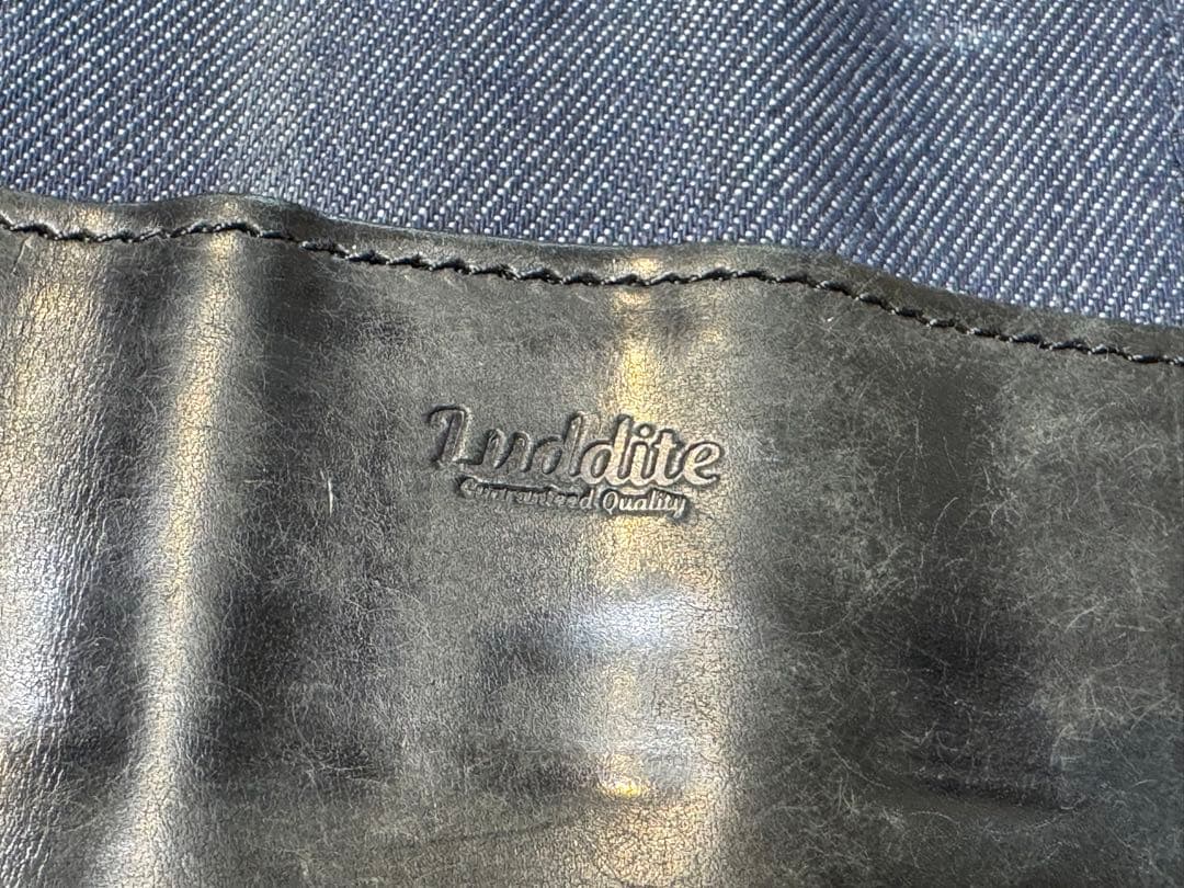 ⭐︎Luddite 黒 MAYAレザー 筆箱 ペンケース