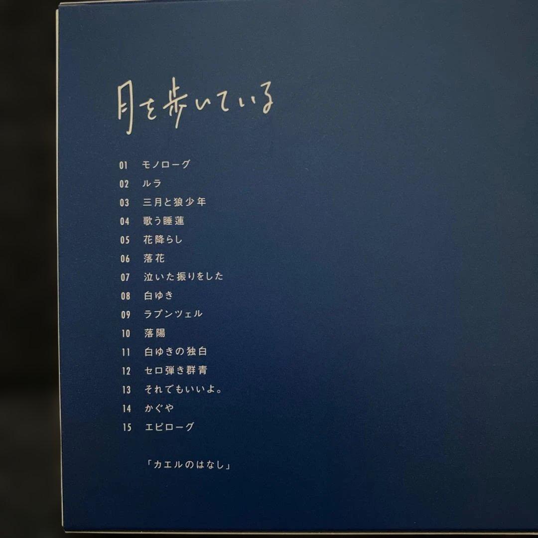 月を歩いている　「花の咲いたカエル」冊子封入