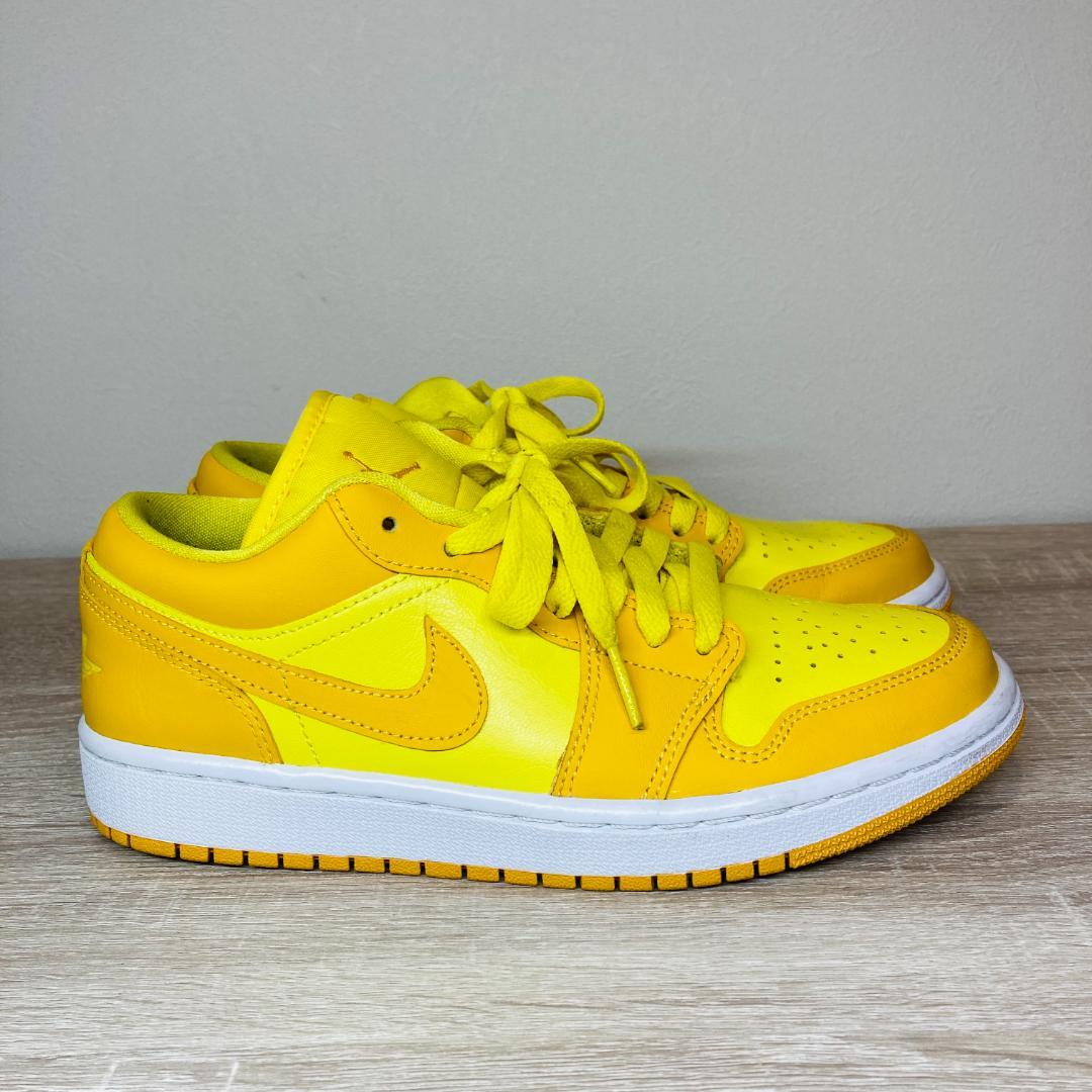 NIKE Air Jordan 1 Low サニーイエロー 24.5cm