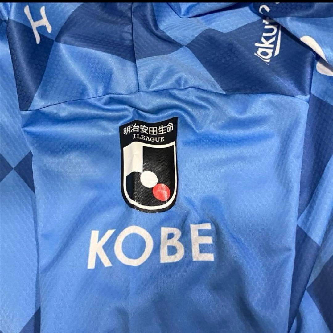 2組 ヴィッセル神戸GKユニフォーム 支給品　アシックス 2XL スポンサー入り