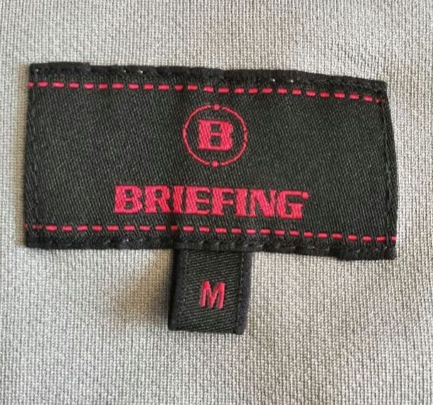 【まっしー様用】BRIEFING 3Dロゴ　フード付きジャケット　 Mサイズ