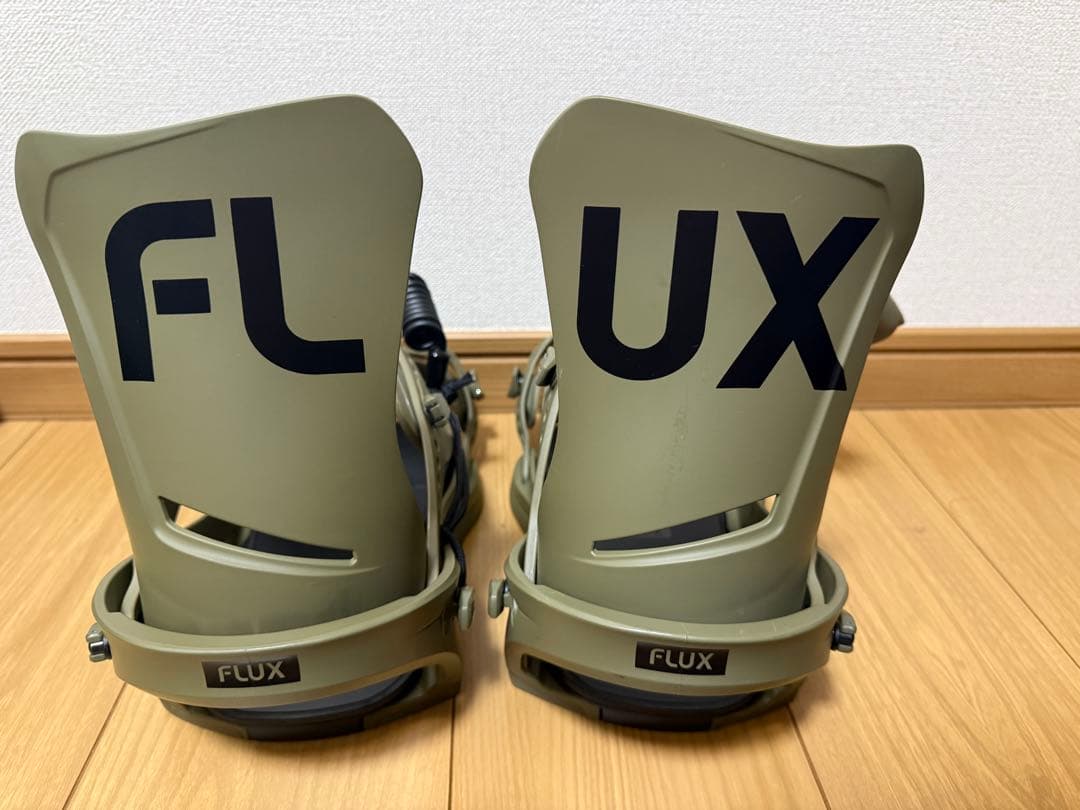 FLUX 25DSMM スノーボードビンディング オリーブグリーン