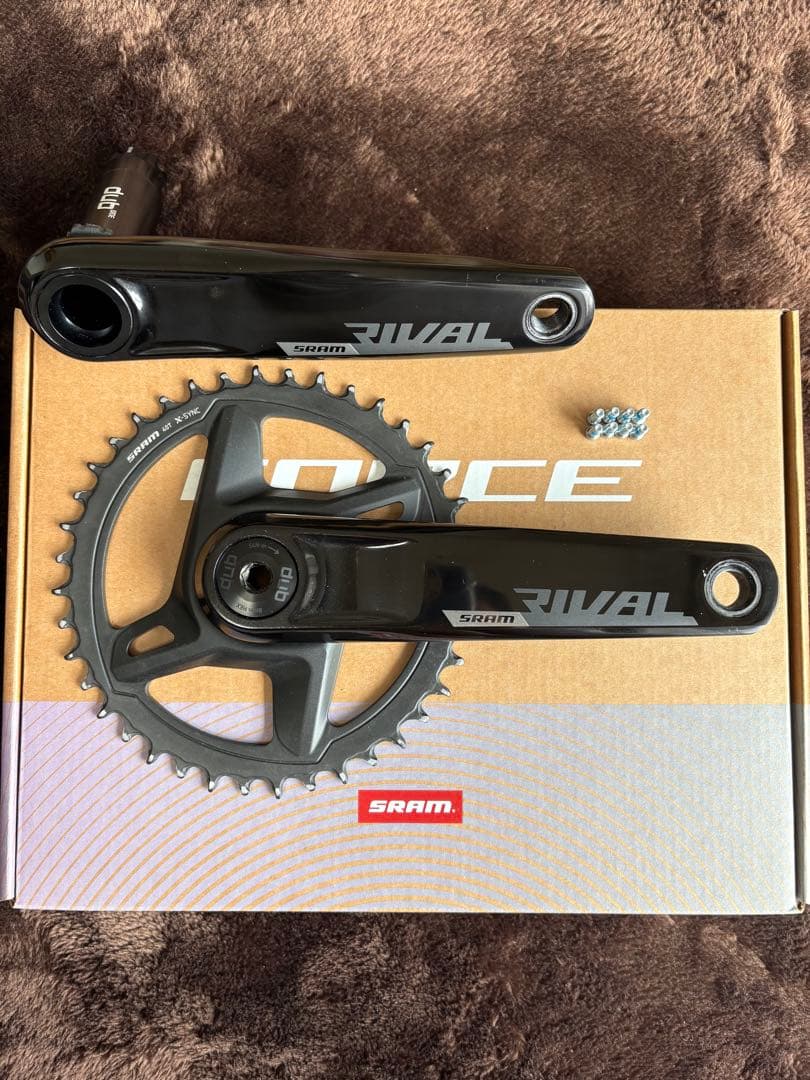 パーツ SRAM RIVAL Crank 1x Wide DUB 170mm 40T