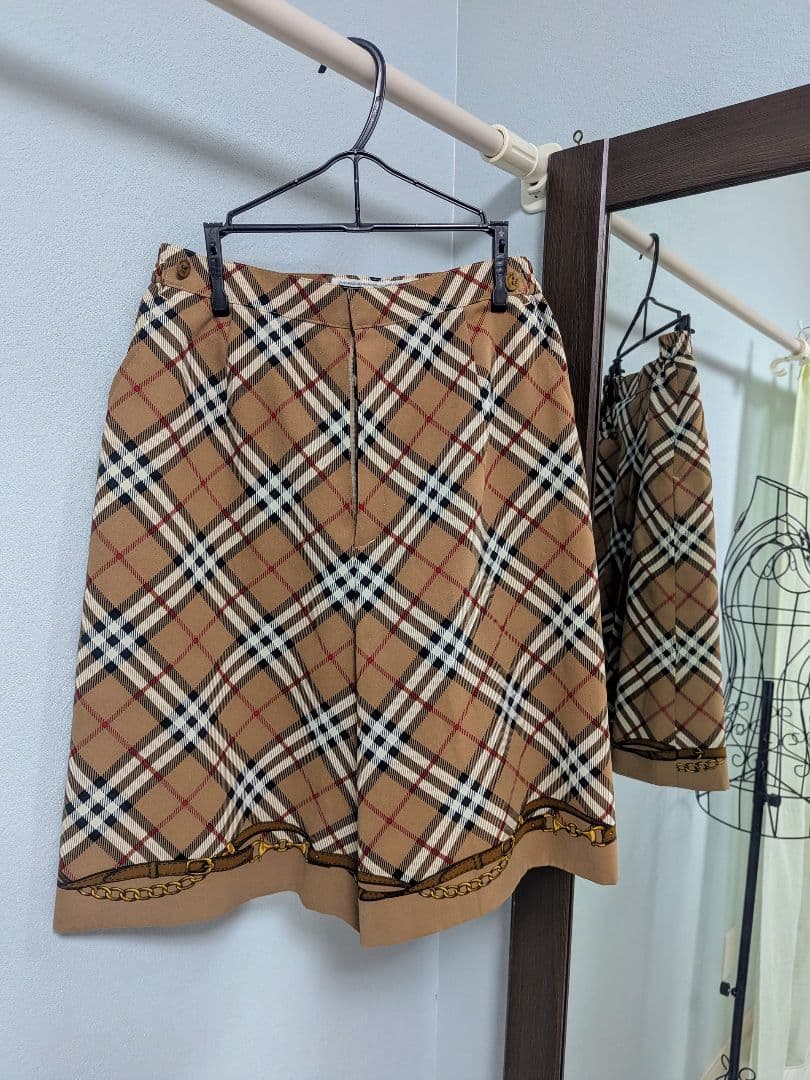 BURBERRY スカート 風 キュロット パンツ　ゴルフウエア