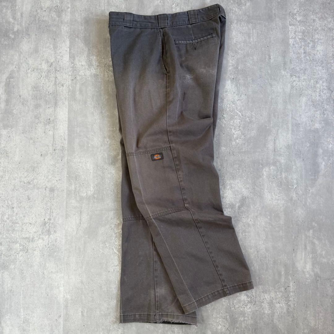 90's Dickies ディッキーズ ダブルニー ワークパンツ グッドフェード