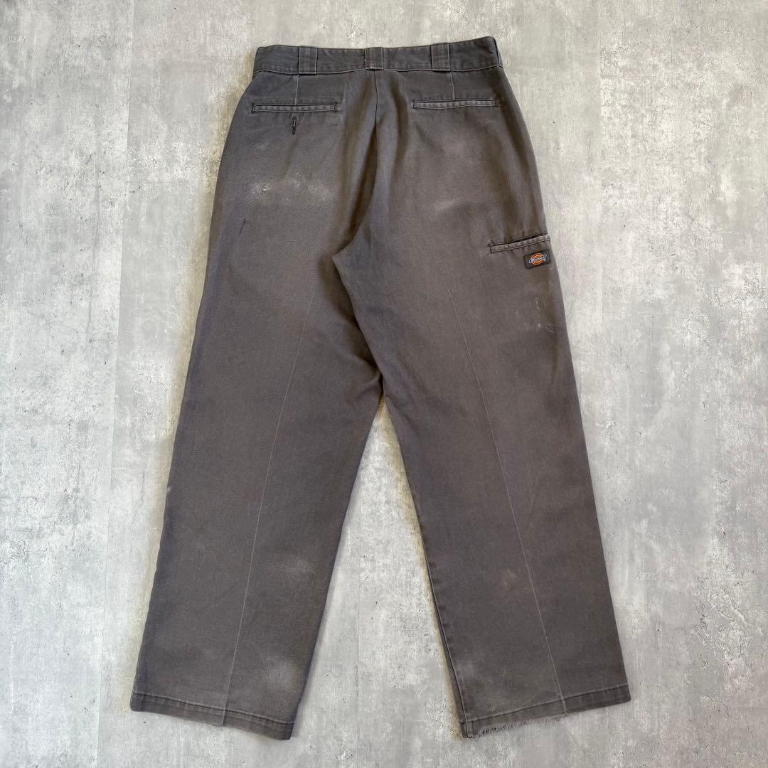 90's Dickies ディッキーズ ダブルニー ワークパンツ グッドフェード