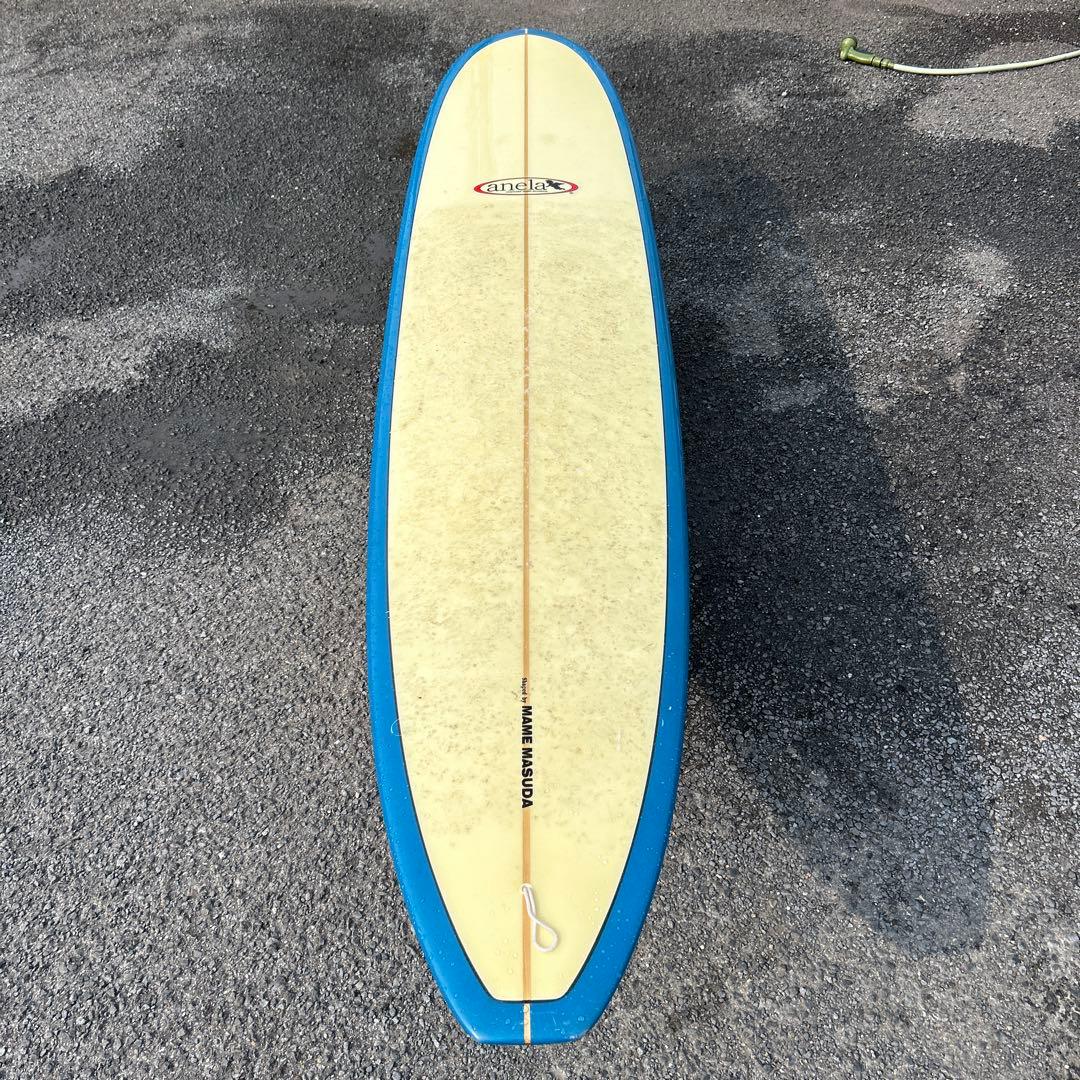 anelaサーフボードロングマメ増田シェイプ 9.2フィート281センチ