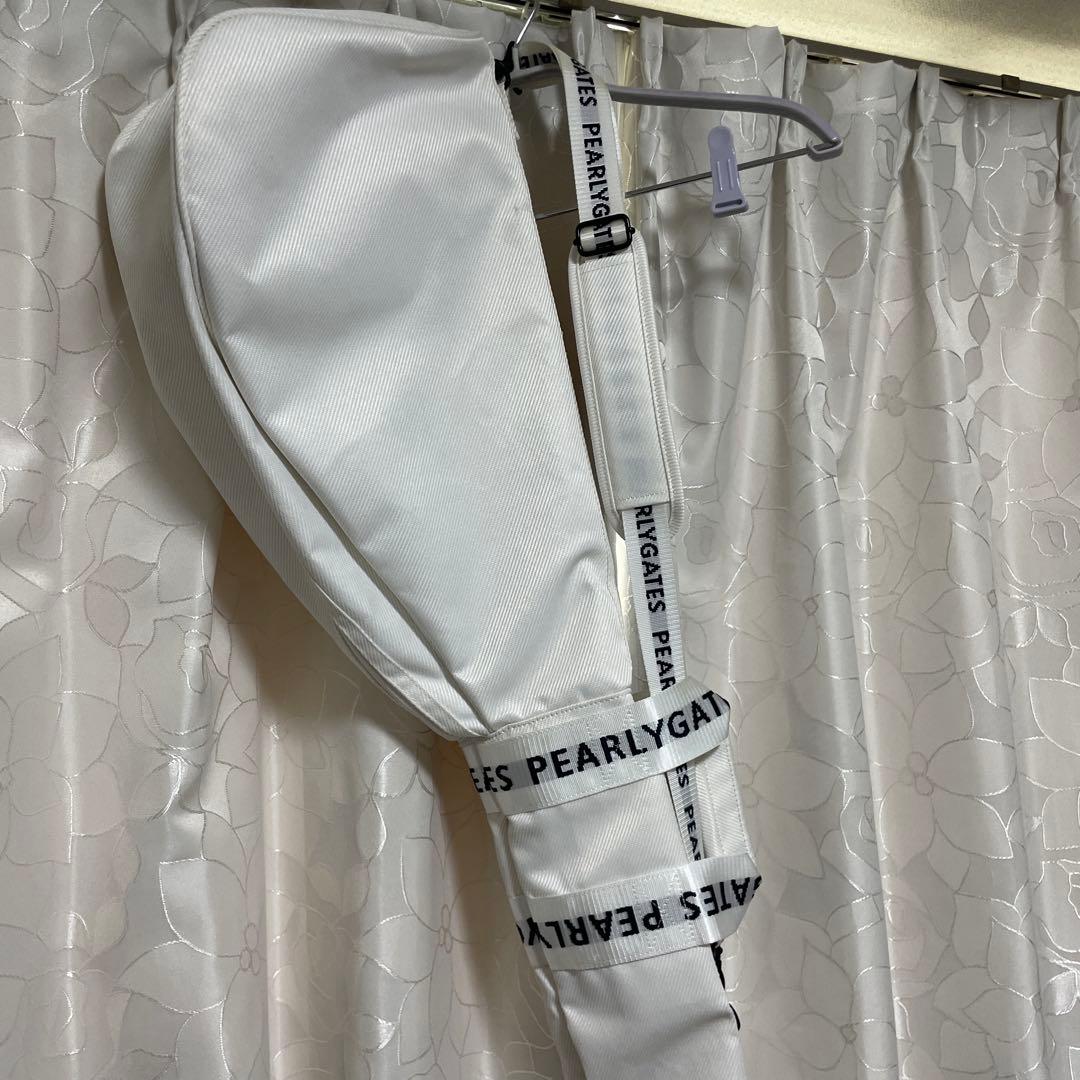 PEARLY GATES ほぼ新品　キャディバッグ ホワイト