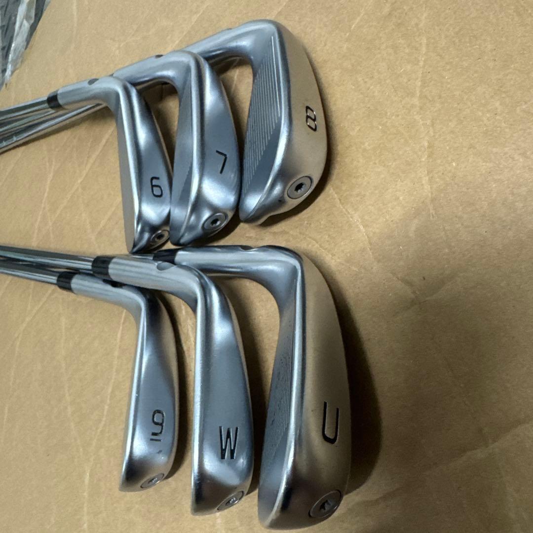 PING i530 irons 6本 6〜U MODUS3 TOUR105 S