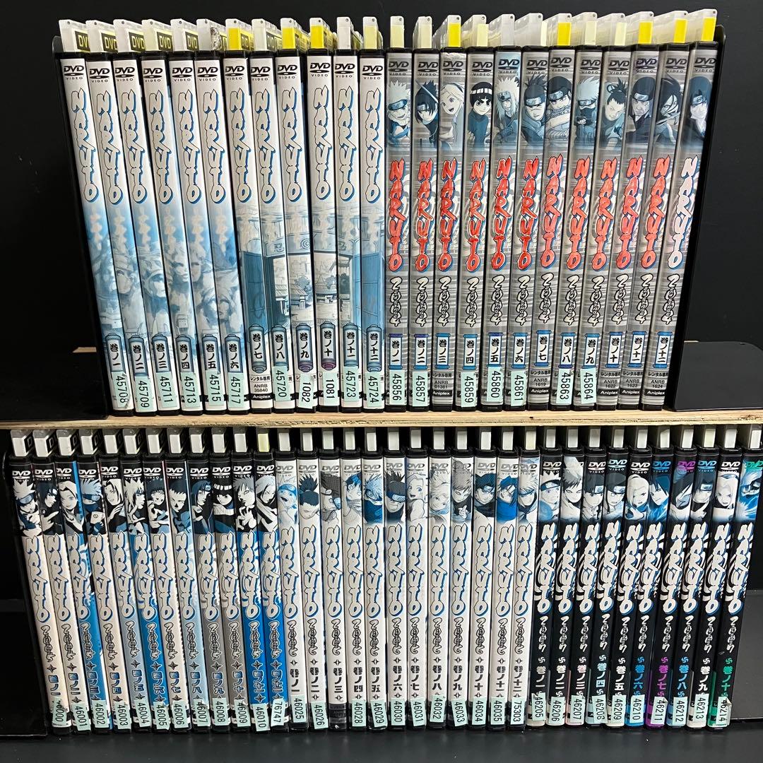 NARUTO 少年篇 レンタルDVD アニメ 全巻完結セット