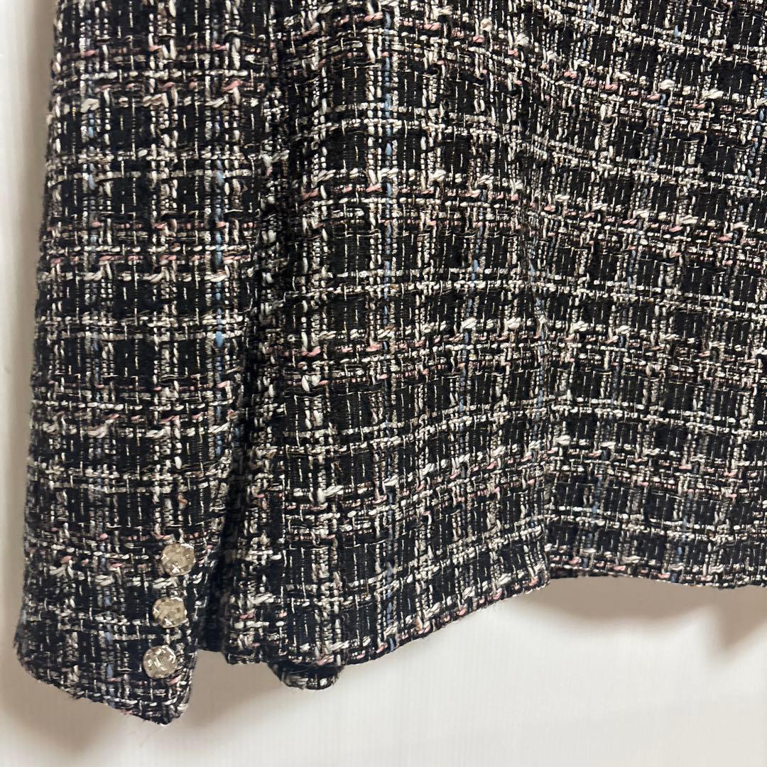 未使用　極美品　otte ツイードジャケット　Lサイズ　おしゃれジャケット