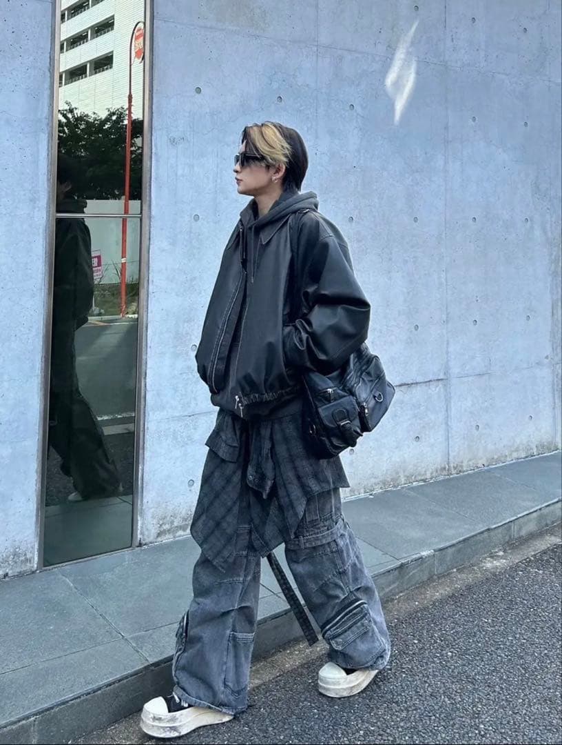ジャケット・アウター RADIANT fakeleather blouson