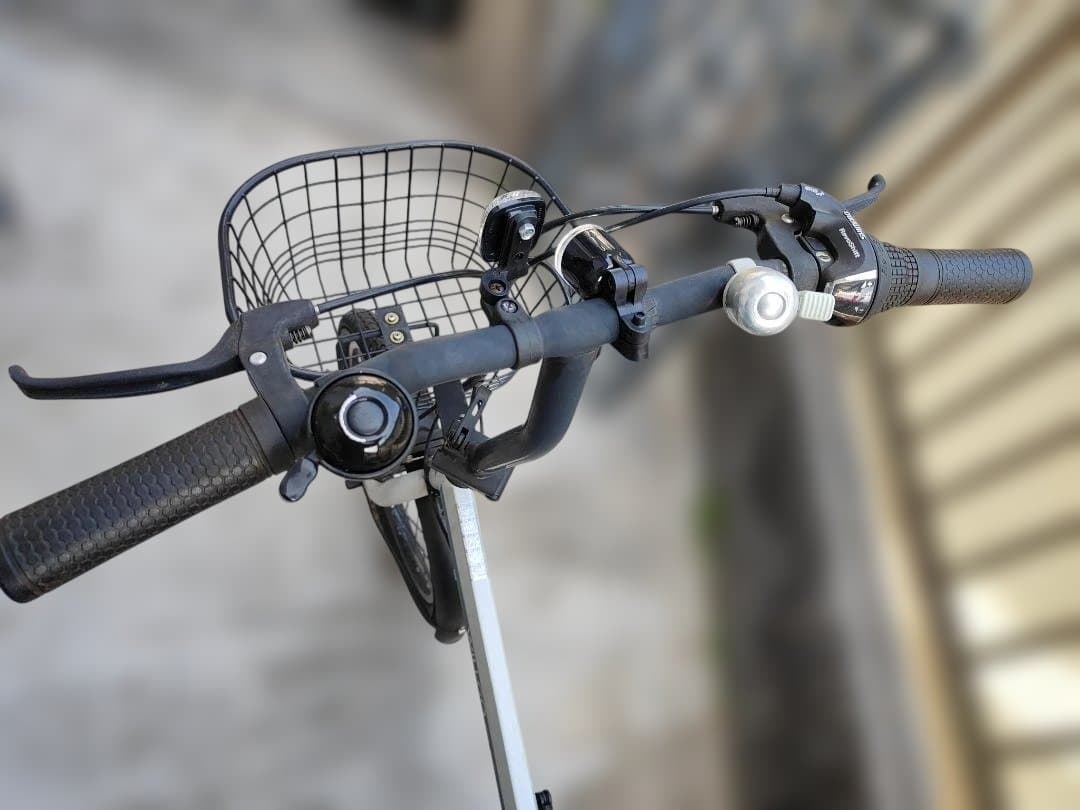 WILLGO FD206　電動アシスト自転車 前後バスケット付き