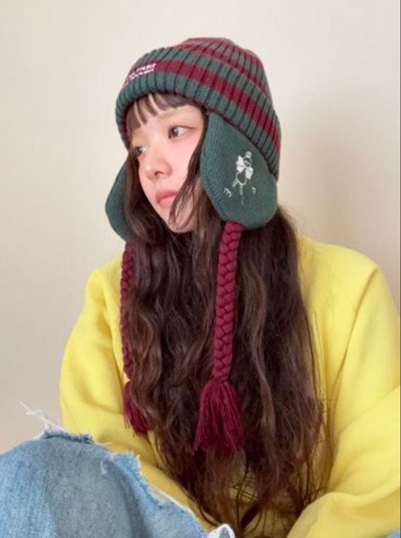 【みょここ】あいみょん ヘブンズ・ベーカリー ニット帽 新品未使用