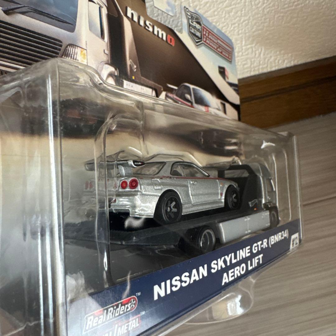 ホットウィール　NISSAN SKYLINE GTR BNR34 NISMO