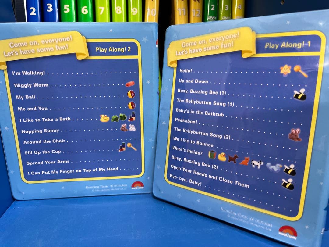 DWE ディズニー英語CD DVD Play along Sing along