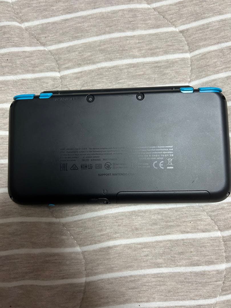 New Nintendo 2DS LL ブラック×ターコイズ