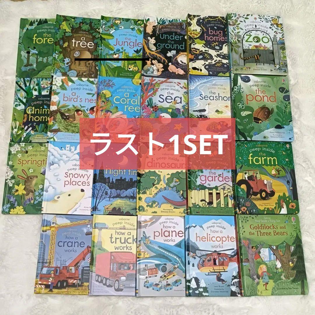 Peep Inside Usborne しかけ絵本　絵本　英語　幼児　英語教育