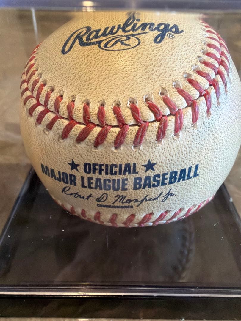 超貴重 MLB公式球デビッド・オルティス引退年通算513号サヨナラ打球