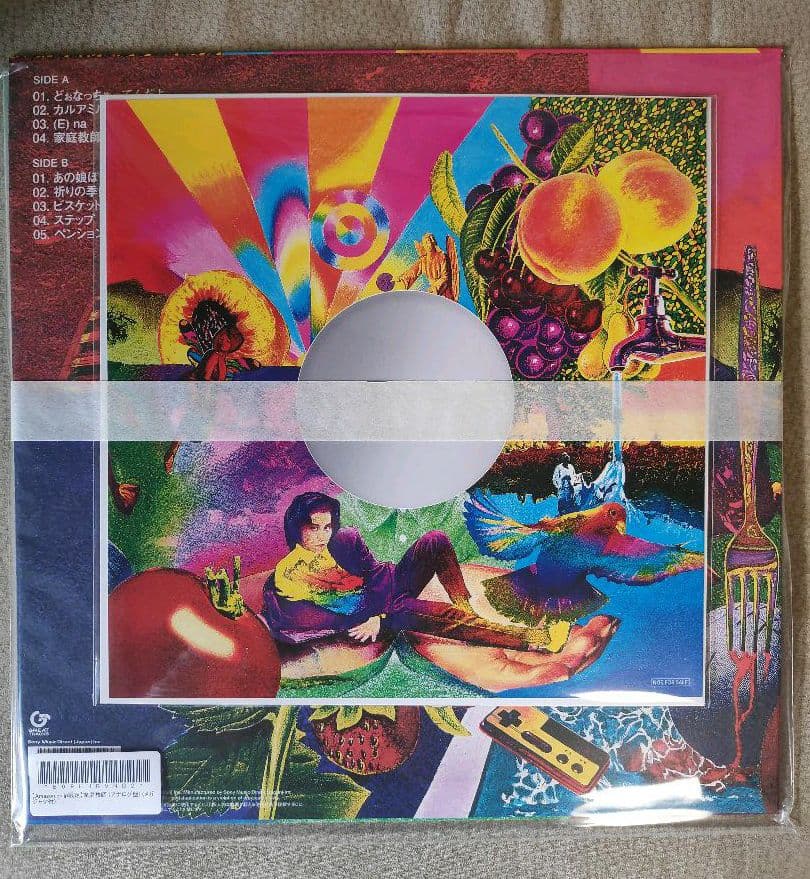 岡村靖幸 家庭教師 Analog LP レコード Amazon限定メガジャケ付
