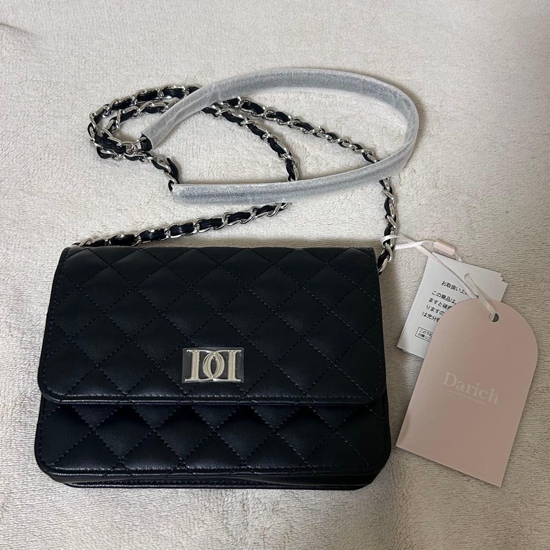 Darich ダーリッチ DDロゴキルティングトラベルセット BLK