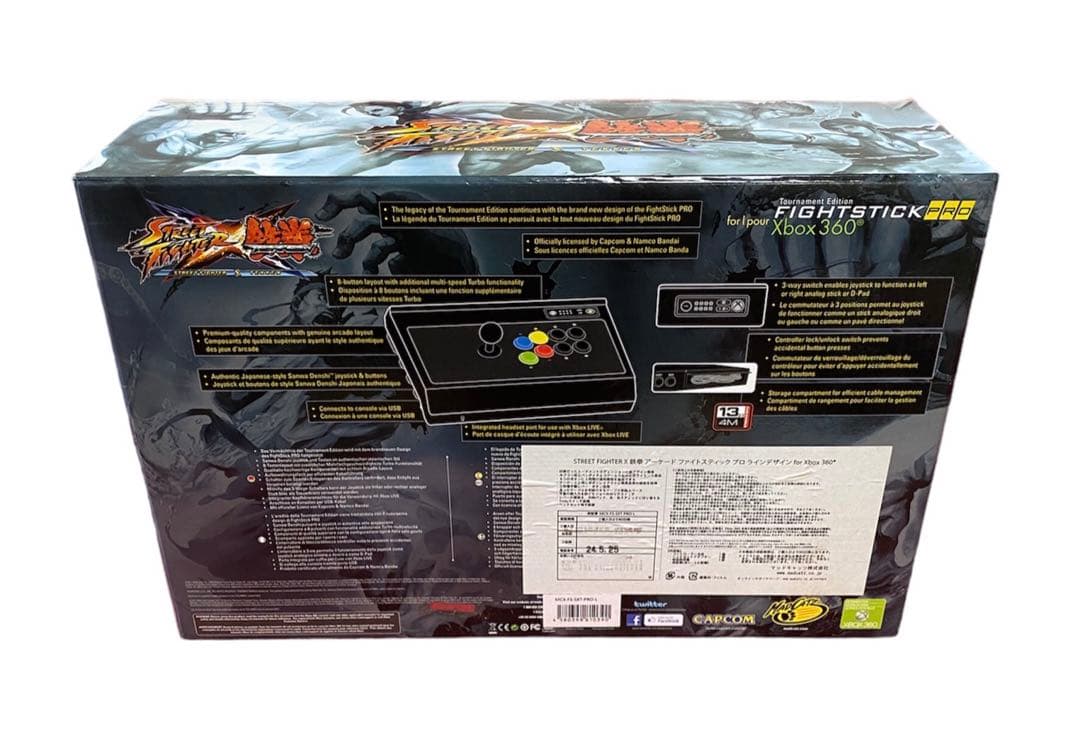 STREET FIGHTER x 鉄拳 アーケード ファイトスティック Xbox