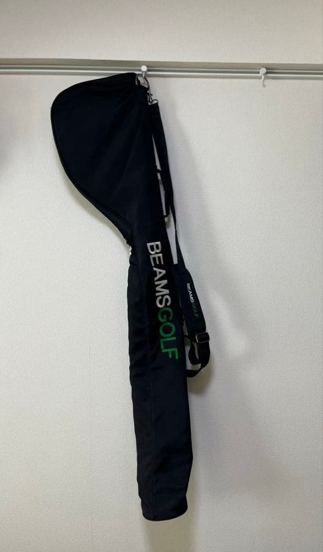 BEAMS GOLF ビームスゴルフ練習用バッグ 黒 ショルダー付