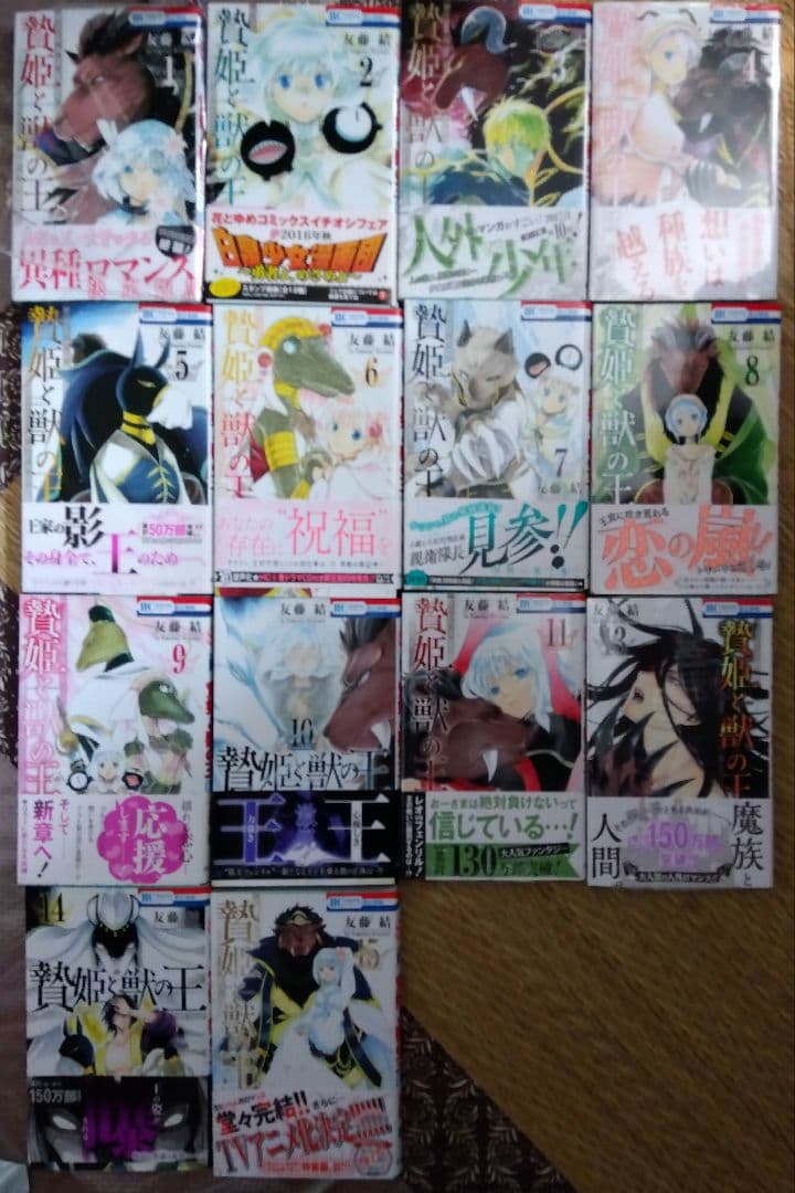 贄姫と獣の王 1ー15