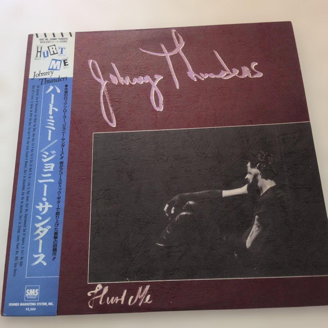 ジョニー・サンダース Johnny Thunders 日本盤帯付きレコード