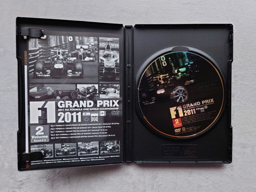 F1 世界選手権 総集編 2011年 Vol.1〜Vol.4 計4本セット