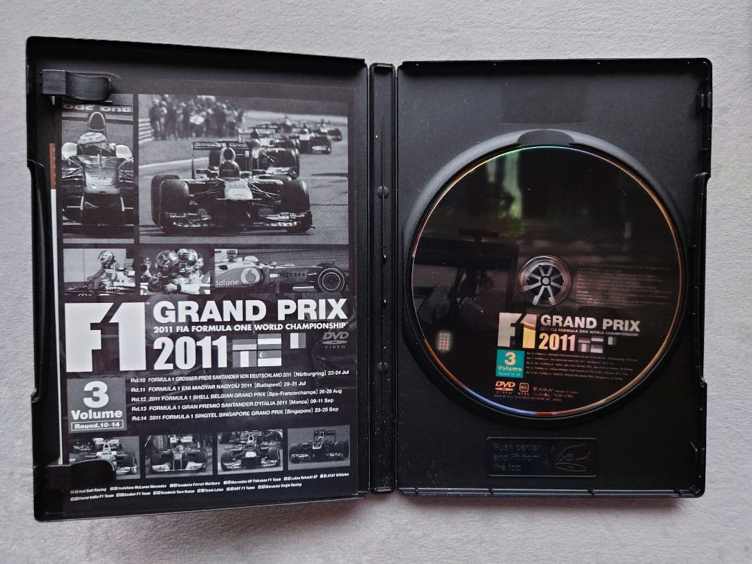 F1 世界選手権 総集編 2011年 Vol.1〜Vol.4 計4本セット