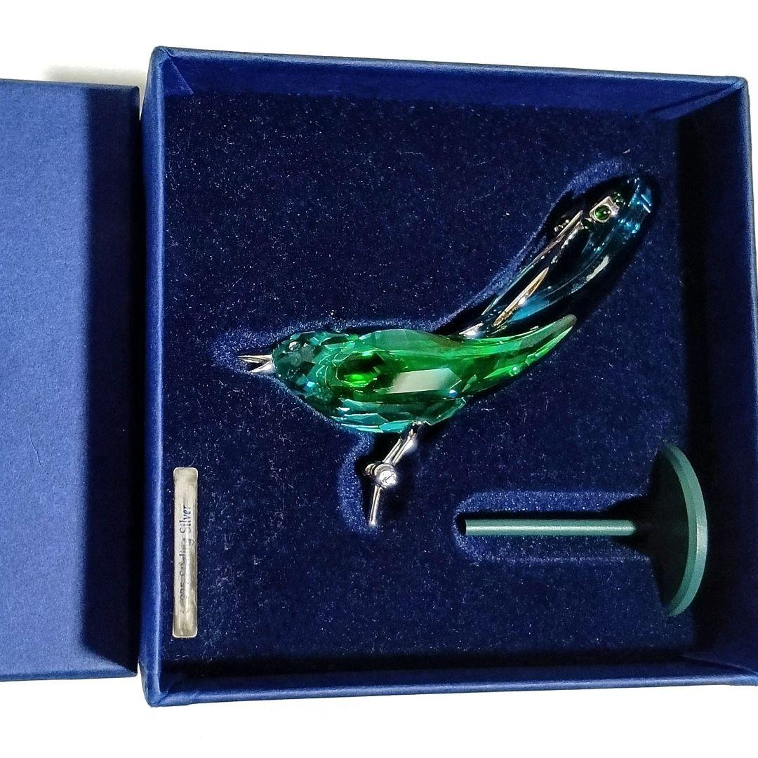 廃盤✳️スワロフスキー boali antique green 置物 SV925