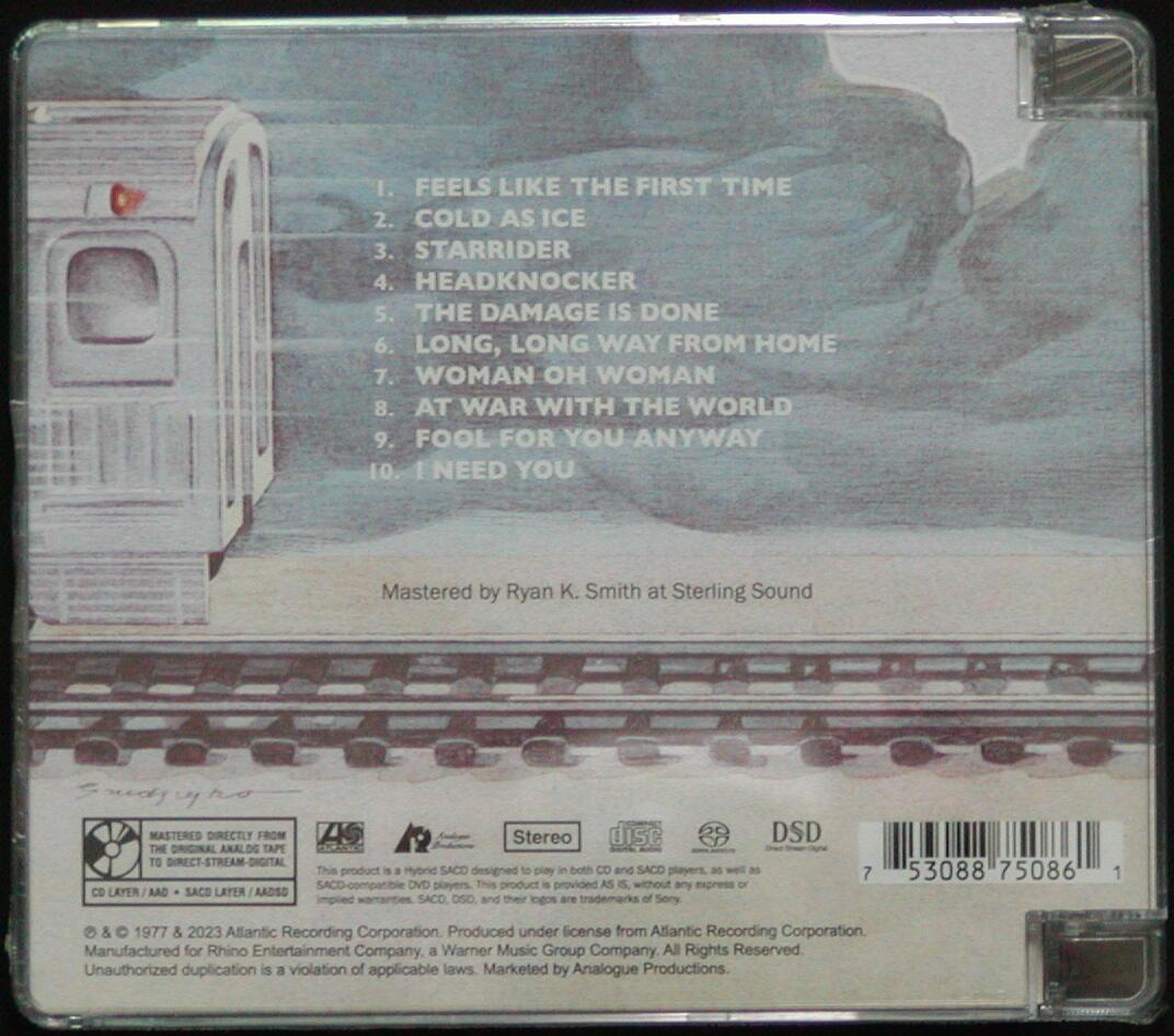 【未開封】SACD　Foreigner＜限定盤＞　アナプロ