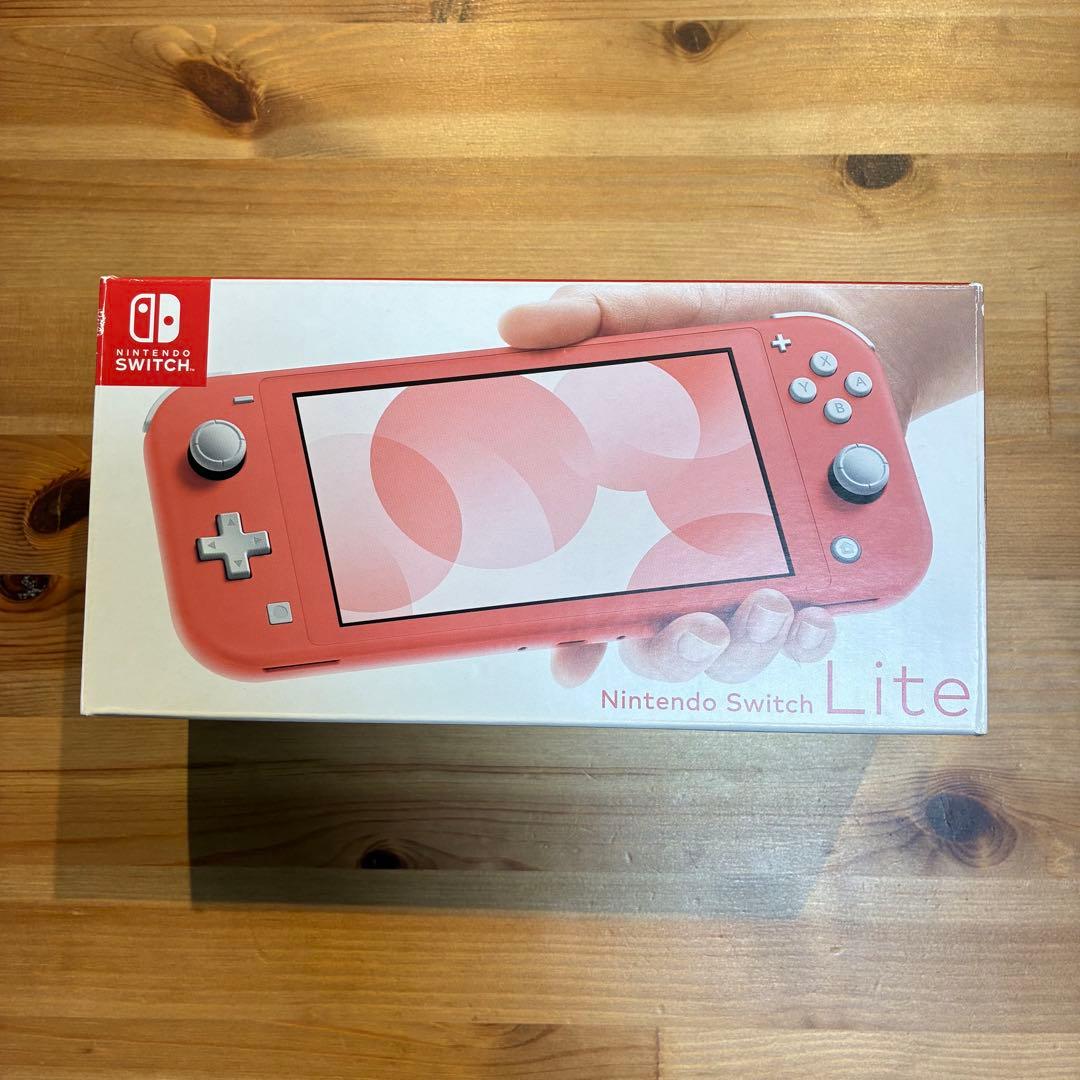 Switch liteコーラル ピンク 本体