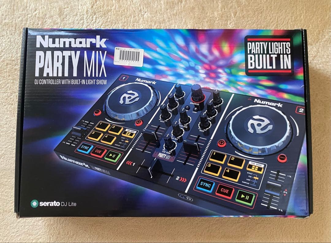 N*@様 Numark Party Mix (ステレオミニプラグ・箱・ステッカー
