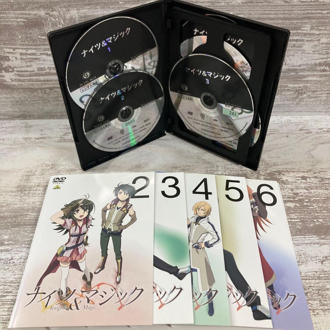 ♦︎新品ケース付き♦︎ ナイツ&マジック レンタルDVD 全話完結セット