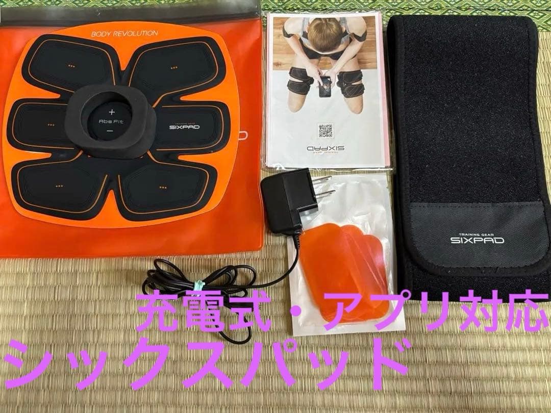 【美品】ジェルシート付　SIXPAD アブズフィット2(Abs Fit 2)