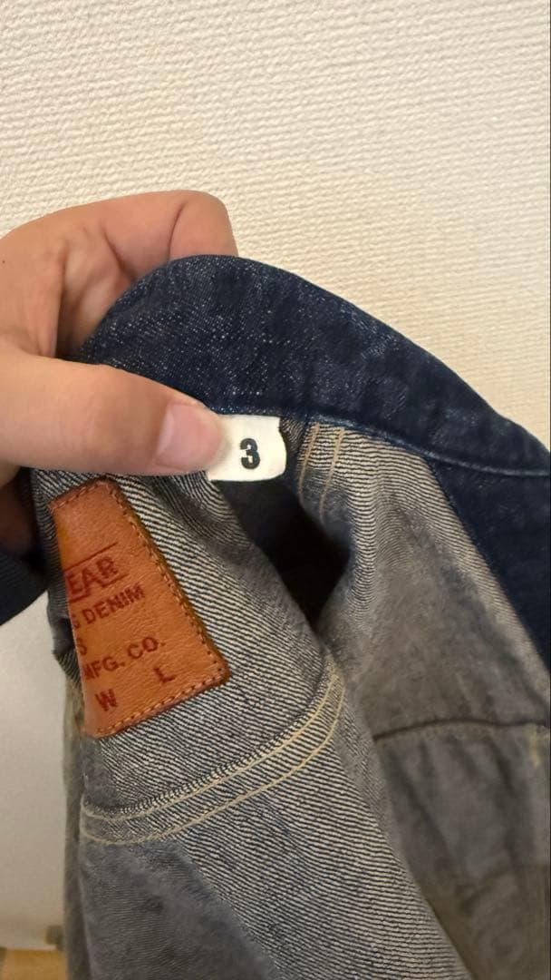 UES ウエス 3rd デニムジャケット size 3